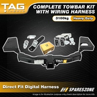 TAG HD Towbar for Mitsubishi Pajero Sport 12/15-on Digital Powder Coated 3100kg