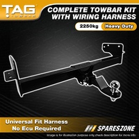 TAG Heavy Duty Towbar Kit for Jeep Cherokee KK Wagon 03/08-06/14 Capacity 2250kg