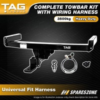 TAG HD Towbar Kit for Iveco Daily 55S17 Cab Chassis 06/12-05/15 Capacity 3500kg