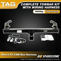 TAG HD Towbar Kit for Mazda BT-50 11/11-on Direct Fit CAN-Bus Harness 3500kg