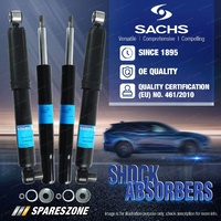 Front + Rear Sachs Shock Absorbers for Holden Astra TR 2.0 GSI Hatchback 96-98