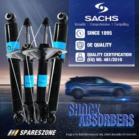Front + Rear Sachs Shock Absorbers for Mitsubishi Lancer CC 4WD Wagon 93-96