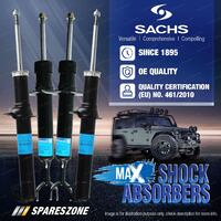 Front + Rear Sachs Max Shock Absorbers for Jeep Grand Cherokee WK Wagon 11-20