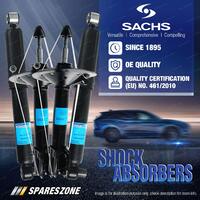 Front + Rear Sachs Shock Absorbers for Nissan Pulsar B17 C12 Sedan Hatchback