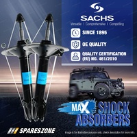 2 x Front Sachs Max Shock Absorbers for Mazda BT-50 Ute 10/11-06/18
