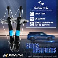 2 x Front Sachs Shock Absorbers for Mazda 323 1.5 1.6 GT BF 1985-1995