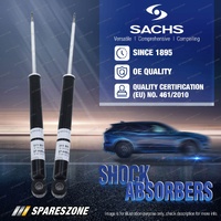 2 x Rear Sachs Shock Absorbers for Nissan March K12 BK12 72kw 03/2007 - 06/2010