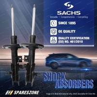 2 x Front Sachs Shock Absorbers for Mazda CX-3 DK 1.5 1.8 2.0 2015 - On