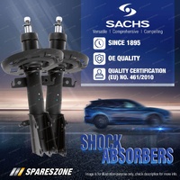 2x Front Sachs Shock Absorbers for Renault Kangoo FW0_ FW1_ FW02 FW14 FW06 FW12