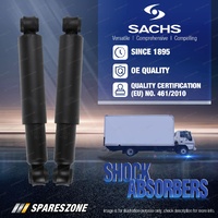 2 x Rear Sachs Truck Shock Absorbers for Nissan Urvan E23 Van 09/80 - 08/86