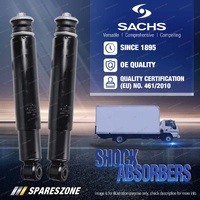 2 x Front Sachs Truck Shock Absorbers for Daf 95 FAT 95.350 09/1987 - 09/1990