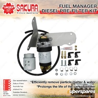 Sakura Fuel Manager Diesel Pre-Filter Separator Kit for Ford Ranger PX P4AT P5AT