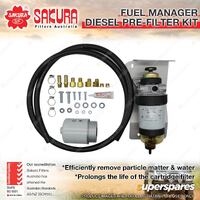 Sakura Fuel Manager Diesel Pre-Filter Separator Kit for Isuzu D-MAX MU-X