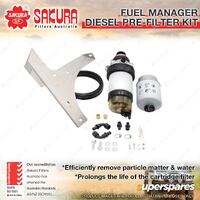 Fuel Manager Diesel Pre-Filter Kit for Mitsubishi Triton ML MN Challenger PB