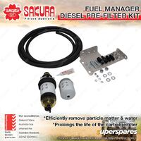 Sakura Fuel Manager Diesel Pre-Filter Kit for Nissan Navara D40 Pathfinder R51