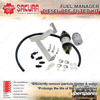 Fuel Manager Diesel Pre-Filter Kit for Toyota Landcruiser Prado KDJ GDJ 150 151