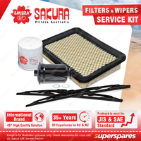 Sakura Front Wiper Blades & Filter Service Kit for Toyota Camry SV11 SV21 2.0L