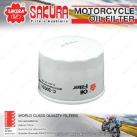 1 x Sakura Motorcycle Oil Filter for BMW F650GS F800GS F800 K1200 K1300 S1000