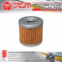 1 x Sakura Motorcycle Oil Filter for Suzuki DR-Z400 398cc 2000-ON
