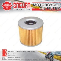 Sakura Motorcycle Oil Filter for Suzuki GS450 GS500 GS550M GS650 GS700 GSF400