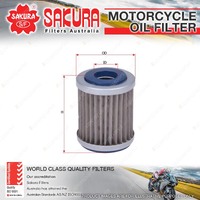 1 x Sakura Motorcycle Oil Filter for Yamaha YZ400F 399cc 1998-2000