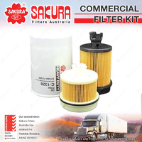 Sakura Commercial Filter Kit for Hino XZU605R XZU655R XZU700R XZU710R XZU730R