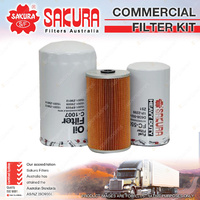 Sakura Commercial Filter Kit for Nissan UD MKB210 FE6T PKB210 FE6TA