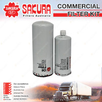 Sakura Commercial Filter Kit for Cummins M11 Cummins N14 Premium Quality