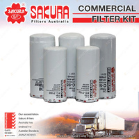 Sakura Commercial Filter Kit for Volvo FL12 380 420 D12C NH12 460 D12C