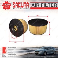 Sakura Air Filter for BMW 3 Series 316Ti 318i 318Ti E46 1.8 2.0L Refer A1648