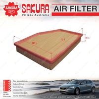 Sakura Air Filter for BMW 5 Series 523i 525i E60 E6L 530i 2.5 3.0L Refer A1614