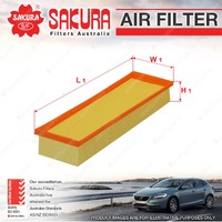 Sakura Air Filter for Citroen C3 1.4L Petrol 4Cyl TU3JP MPFI SOHC 8V 12/02-03/09