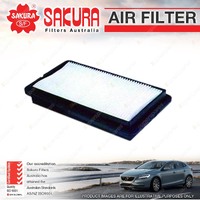Sakura Air Filter for Honda Accord CB Petrol 4Cyl 2.2L Refer A468 11/89-1993