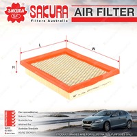Sakura Air Filter for Ford Festiva WF WB WD Petrol 4Cyl SOHC Refer A1272