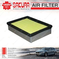 Sakura Air Filter for Ssangyong Musso 2.3L Petrol 4Cyl M111-97 MPFI DOHC 16V