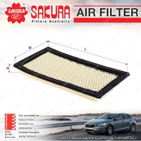 Sakura Air Filter for Dodge USA Caliber 2.0L CRD PM Turbo Diesel 4Cyl DI