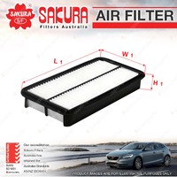 Sakura Air Filter for Holden Nova LF 1.6L 4AFC 1.8L 7AFE Petrol 4Cyl DOHC 16V