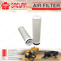 Sakura Air Filter for Yanmar Vio 55-6B 2.2L 4TNV88 I4 8V 2014-On 272mm