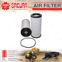 Sakura Air Filter for Western Star 4864FX 4864FXC 4800 4900 I6 12V Truck 1992-On