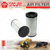 Sakura Air Filter for Yanmar Vio 55-6B 2.2L 4TNV88 I4 8V 2014-On 301.5mm