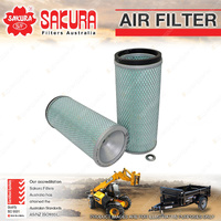 Sakura Inner Air Filter for Kubota M110 M120 M120DT 5.8L F5802TE2 I5 10V 99-On