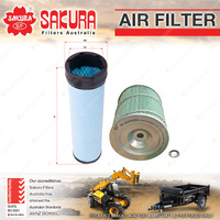 Inner Outer Air Filter for Kubota M ME SVL 95 100 105 110 5091 5101 8200 9000
