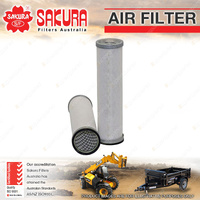 Sakura Inner Air Filter for Kubota L2900 L295 L2950 DT DT-GST M4500-OC 1.3L 1.5L