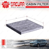 Sakura Cabin Filter for Toyota Hilux GRN215 KDN215 RZN210 RZN215 4Cyl 6Cyl V6