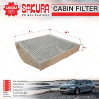 Sakura Cabin Filter for Volvo S60 S70 S80 V70 XC70 XC90 5Cyl 6Cyl Turbo Diesel