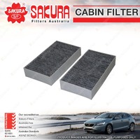 Sakura Cabin Filter for Mercedes Benz ML420 ML500 ML63 AMG W164 V8 2005-2018