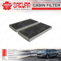 Sakura Cabin Filter for Hyundai Tucson JM 4Cyl V6 2.0L 2.7L Petrol 2004-2010