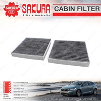 Sakura Cabin Filter for BMW X3 F25 X4 F26 2.0L 3.0L 4Cyl 6Cyl Petrol Diesel