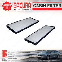 Sakura Cabin Filter for Hyundai Getz TB 1.3L 1.4L 1.5L 1.6L 4Cyl 2 Filters