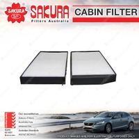 Sakura Cabin Filter for Hyundai Elantra HD 2.0L 4Cyl Includes 2 Filters